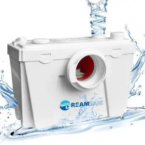 Macerator Pump,500WMacecrating Toilet Pump for Basement with 4 Water Connections for Macerating Toilet,Cooking Sink,Laundry Macerator Pump,500WMacecrating Toilet Pump for Basement with 4 Water Connections for Macerating Toilet,Cooking Sink,Laundry