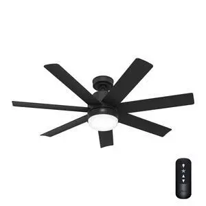 Brazos Outdoor with LED Light 52 inch Matte Black - Matte Black Brazos Outdoor with LED Light 52 inch Matte Black - Matte Black