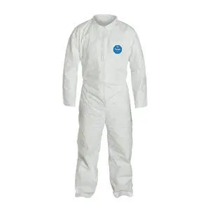 Tyvek 400 TY120S Disposable Protective Coverall, White, Medium (Pack of 25) Tyvek 400 TY120S Disposable Protective Coverall, White, Medium (Pack of 25)
