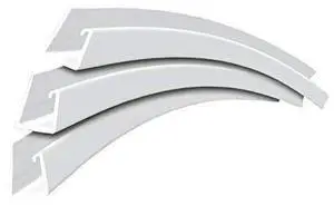Flex J Channel 3/4in. White (Carton of 6) Flex J Channel 3/4in. White (Carton of 6)
