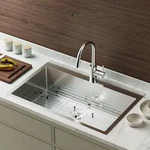 30 Inch Top mount Kitchen Sink Drop-in, Farmhouse Kitchen Sink with Sink Protector 18 Gauge, Workstation Sink, 304 Stainless Steel Single Bowl for RV, Travel Trailer, Garage, 30x22x9 30 Inch Top mount Kitchen Sink Drop-in, Farmhouse Kitchen Sink with Sink Protector 18 Gauge, Workstation Sink, 304 Stainless Steel Single Bowl for RV, Travel Trailer, Garage, 30x22x9