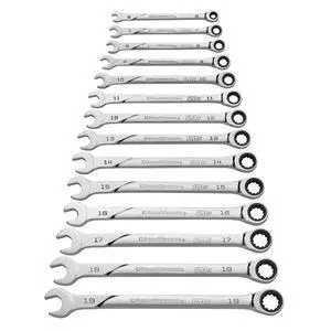 Universal Spline XL Ratcheting Combination SAE Wrench Set - 86426 Universal Spline XL Ratcheting Combination SAE Wrench Set - 86426