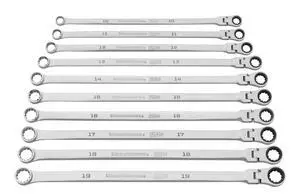 10 Piece 120XP Universal Spline XL Flex Head GearBox Ratcheting Metric Wrench Set | 86126 10 Piece 120XP Universal Spline XL Flex Head GearBox Ratcheting Metric Wrench Set | 86126