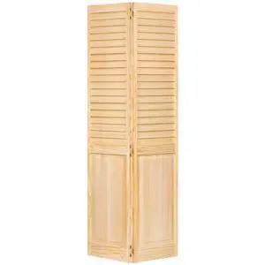 Closet Door, Bi-fold, Louver Panel Plantation (32x80) Closet Door, Bi-fold, Louver Panel Plantation (32x80)
