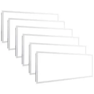 2x4 LED Flat Panel Lights,30/40/50W Selectable 5000K 6500lm, 0-10V Dimmable Back-Lit Recessed,LED Drop Ceiling Light for Office,Classroom,Hospital,Garage,Replaces 3-Lamp F32T8,6 Pack 2x4 LED Flat Panel Lights,30/40/50W Selectable 5000K 6500lm, 0-10V Dimmable Back-Lit Recessed,LED Drop Ceiling Light for Office,Classroom,Hospital,Garage,Replaces 3-Lamp F32T8,6 Pack