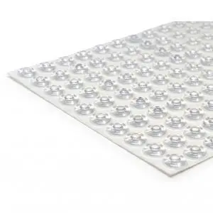 Bumper Specialties Self Adhesive Bumper Feet 0.50" x 0.20" (12.7mm x 5.1mm) Clear Pyramid Soft Polyurethane Pads for Cabinet Door Sound Dampening, 5,000 Pieces per Box, BS58SD Bumper Specialties Self Adhesive Bumper Feet 0.50" x 0.20" (12.7mm x 5.1mm) Clear Pyramid Soft Polyurethane Pads for Cabinet Door Sound Dampening, 5,000 Pieces per Box, BS58SD