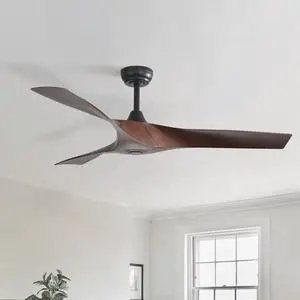 52 Inch Propeller Ceiling Fan No Light, Remote Control, 6 Speeds Noiseless DC Motor, 3 ABS Blades, Indoor Outdoor Ceiling Fans for Living Room, Bedroom, Patio 52 Inch Propeller Ceiling Fan No Light, Remote Control, 6 Speeds Noiseless DC Motor, 3 ABS Blades, Indoor Outdoor Ceiling Fans for Living Room, Bedroom, Patio