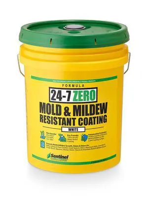 24-7 Zero Interior Mold & Mildew Resistant Coating (5 Gallons, White) 24-7 Zero Interior Mold & Mildew Resistant Coating (5 Gallons, White)