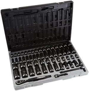 Corp - 3/8 Dr. 59Pc Fract. Metric Duo-Socket Set - 6 P (81659CRD) Corp - 3/8 Dr. 59Pc Fract. Metric Duo-Socket Set - 6 P (81659CRD)