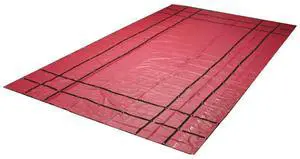 16' x 27' Flatbed Truck 18 Oz Steel Tarp with 4 FT Drop - Red Heavy Duty Vinyl Water Resistant Tarp for Trailers to Protect Cargo from Wind, Rain, Snow, and Sun 16' x 27' Flatbed Truck 18 Oz Steel Tarp with 4 FT Drop - Red Heavy Duty Vinyl Water Resistant Tarp for Trailers to Protect Cargo from Wind, Rain, Snow, and Sun