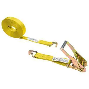 2 Inch Wide x 50 Foot Long Ratchet Straps with Wire Hooks, Yellow Tiedown Strap with Double J Hooks, Secure Cargo with Ease, 6 Pack 2 Inch Wide x 50 Foot Long Ratchet Straps with Wire Hooks, Yellow Tiedown Strap with Double J Hooks, Secure Cargo with Ease, 6 Pack