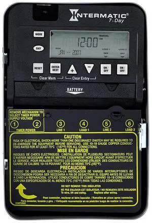 Electronic Timer, 7 Days, SPST Electronic Timer, 7 Days, SPST