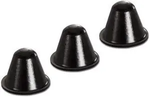 Bumper Specialties Self Adhesive Bumper Feet 0.72" x 0.56" (18.3mm x 14.2mm) Black Conical Polyurethane Pads for Industrial Surface Protection, 1,500 Pieces per Box, BS37 Bumper Specialties Self Adhesive Bumper Feet 0.72" x 0.56" (18.3mm x 14.2mm) Black Conical Polyurethane Pads for Industrial Surface Protection, 1,500 Pieces per Box, BS37