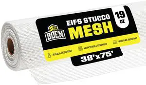 Non-Adhesive EIFS Stucco Mesh Fiberglass (38" x 75' - 19 oz.) Non-Adhesive EIFS Stucco Mesh Fiberglass (38" x 75' - 19 oz.)