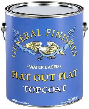 Flat Out Flat Topcoat, Gallon Flat Out Flat Topcoat, Gallon