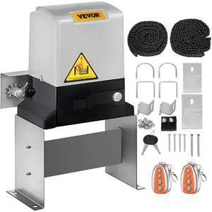 Vevor Automatic Sliding Gate Opener 1400LBS with 2 Remote Controls, Gate Operator Hardware Kit for Security, Move Speed 43ft Per Min, Electric Rolling Driveway Slide Gate Motor Vevor Automatic Sliding Gate Opener 1400LBS with 2 Remote Controls, Gate Operator Hardware Kit for Security, Move Speed 43ft Per Min, Electric Rolling Driveway Slide Gate Motor