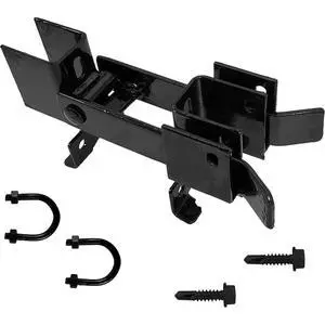 Black Chain Link Residential Strong Arm Double Gate Latch - for 1-3/8" Gate Frames - CASE Qty 8 Black Chain Link Residential Strong Arm Double Gate Latch - for 1-3/8" Gate Frames - CASE Qty 8