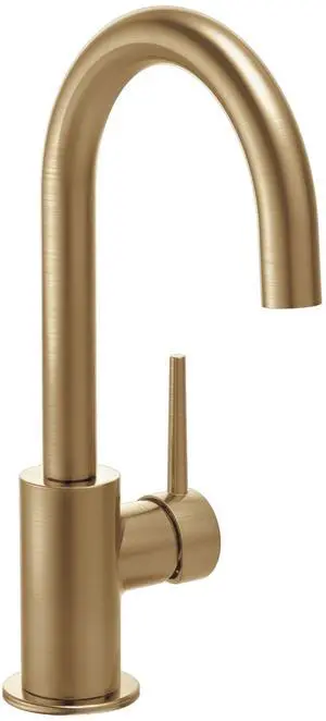 Faucet Trinsic Gold Bar Faucet, Bar Sink Faucet Single Hole, Wet Bar Faucets Single Hole, Prep Sink Faucet, Faucet for Bar Sink, Kitchen Faucet, Champagne Bronze 1959LF-CZ Faucet Trinsic Gold Bar Faucet, Bar Sink Faucet Single Hole, Wet Bar Faucets Single Hole, Prep Sink Faucet, Faucet for Bar Sink, Kitchen Faucet, Champagne Bronze 1959LF-CZ