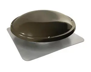 GAF 1000 CFM Weathered Wood Power Roof Mount Attic Vent with Thermostat Controller (PT6): Efficient Ventilation & High Airflow Capacity for attic spaces upto 1,600 sq ft - ERV4WW GAF 1000 CFM Weathered Wood Power Roof Mount Attic Vent with Thermostat Controller (PT6): Efficient Ventilation & High Airflow Capacity for attic spaces upto 1,600 sq ft - ERV4WW
