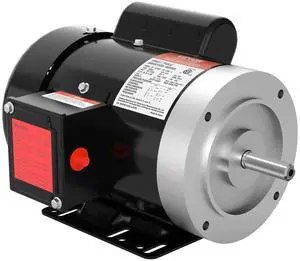 3/4HP Electric Motor 1725 RPM, AC 115V/230V, 56C Frame, Air Compressor Motor Single Phase, 5/8" Keyed Shaft, CW/CCW Rotation for Agricultural Machinery and General Equipment 3/4HP Electric Motor 1725 RPM, AC 115V/230V, 56C Frame, Air Compressor Motor Single Phase, 5/8" Keyed Shaft, CW/CCW Rotation for Agricultural Machinery and General Equipment