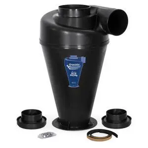 Cyclone Attachment for Single Stage 0.5-3HP Dust Collector, 4/5 DIY - Portable Attachments and Accessories for Home and Woodworking Space Cleaning Cyclone Attachment for Single Stage 0.5-3HP Dust Collector, 4/5 DIY - Portable Attachments and Accessories for Home and Woodworking Space Cleaning
