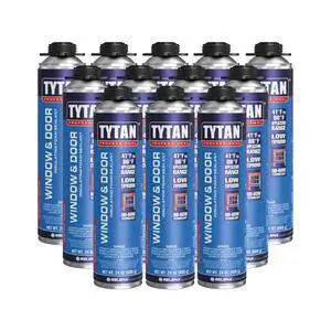 Window & Door Foam Sealant, High R-Value for Superior Insulation, Water-Resistant, Low Expansion, Eco-Friendly, AAMA & UL Verified (12x24 oz) Window & Door Foam Sealant, High R-Value for Superior Insulation, Water-Resistant, Low Expansion, Eco-Friendly, AAMA & UL Verified (12x24 oz)