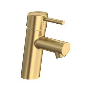 34270GNA Concetto, Single Hole Single-Handle S-Size Bathroom Faucet 1.2 GPM, Brushed Cool Sunrise (Brushed Gold) 34270GNA Concetto, Single Hole Single-Handle S-Size Bathroom Faucet 1.2 GPM, Brushed Cool Sunrise (Brushed Gold)