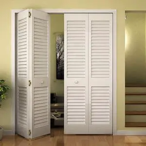 Bi-fold Door Louver Louver Plantation Primed White (36x80) Bi-fold Door Louver Louver Plantation Primed White (36x80)
