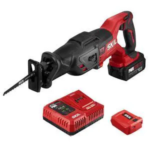 PWR CORE 20 Brushless 20V Reciprocating Saw Kit with 4.0Ah Battery, PWR JUMP Charger, and PWRAssist USB Adapter - RS5884-1A PWR CORE 20 Brushless 20V Reciprocating Saw Kit with 4.0Ah Battery, PWR JUMP Charger, and PWRAssist USB Adapter - RS5884-1A
