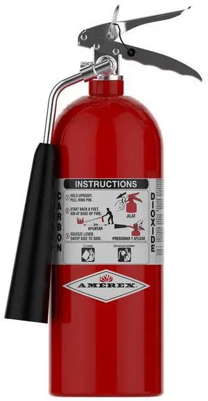 322 CO2 Class B C Fire Extinguisher, 5 lb 322 CO2 Class B C Fire Extinguisher, 5 lb