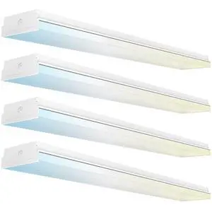 Sunco 4 Pack 50W 7 Inch LED Commercial Industrial Warehouse Workshop Prisma Wraparound Light, 6500 Lumens, 3 CCT 4000K Cool White/5000K Daylight/6000K Daylight Deluxe, Non-Dimmable, AC120-277V - ETL Sunco 4 Pack 50W 7 Inch LED Commercial Industrial Warehouse Workshop Prisma Wraparound Light, 6500 Lumens, 3 CCT 4000K Cool White/5000K Daylight/6000K Daylight Deluxe, Non-Dimmable, AC120-277V - ETL