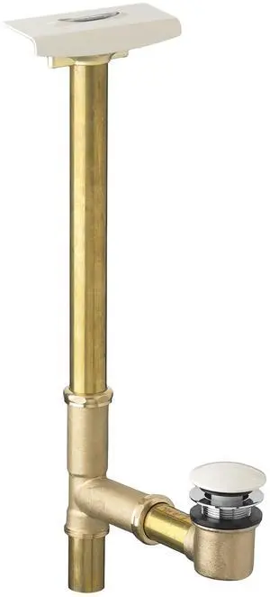 1599.205.222 Deep Soak Max Drain with Unique Top-Mount Overflow, Allows 3-Inch Deeper Water Level, Linen 1599.205.222 Deep Soak Max Drain with Unique Top-Mount Overflow, Allows 3-Inch Deeper Water Level, Linen