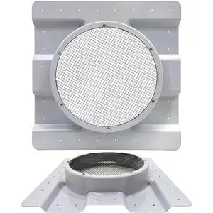 AdaptAIR® Roof Vent Adapter for Conex Shipping Container Ventilation - Fits 12-Inch Whirlybird Wind Turbine (Sold Separately) - Reduce Condensation & Heat with Container Vent for Small Home AdaptAIR® Roof Vent Adapter for Conex Shipping Container Ventilation - Fits 12-Inch Whirlybird Wind Turbine (Sold Separately) - Reduce Condensation & Heat with Container Vent for Small Home