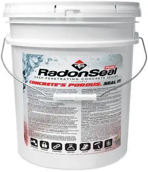Plus Concrete Sealer Deep Penetrating Waterproofing for Basement Floors, Foundation Walls & Concrete Block Reduces Moisture & Strengthens Concrete (5 Gallon) Plus Concrete Sealer Deep Penetrating Waterproofing for Basement Floors, Foundation Walls & Concrete Block Reduces Moisture & Strengthens Concrete (5 Gallon)