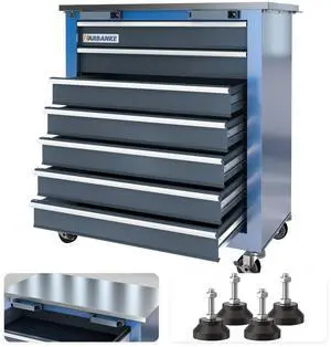 7-Drawer Rolling Toolbox,Tool Box with 360° Lockable Wheels and Padded Feet,Tool Chest with Keyed Locking System and Drawer Liners,can be Combined Storage System with Tool Chest 7-Drawer Rolling Toolbox,Tool Box with 360° Lockable Wheels and Padded Feet,Tool Chest with Keyed Locking System and Drawer Liners,can be Combined Storage System with Tool Chest