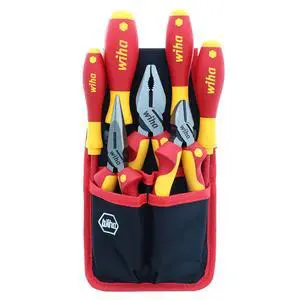 32985 7 Piece Insulated Industrial Pliers and Screwdriver Set 32985 7 Piece Insulated Industrial Pliers and Screwdriver Set