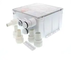 Shower Drain Box w/800 GPH Pump - 12V Shower Drain Box w/800 GPH Pump - 12V