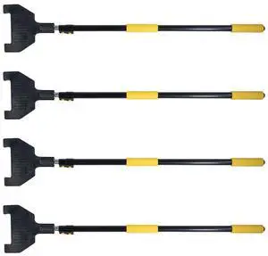 4 Pack 8ft V Shaped Board Corner Protector Extension Handle - Edge Protector Pole for Flatbed, Adjustable Locking Clamps V Edge Sponge Hand Held Guards Handle 4 Pack 8ft V Shaped Board Corner Protector Extension Handle - Edge Protector Pole for Flatbed, Adjustable Locking Clamps V Edge Sponge Hand Held Guards Handle