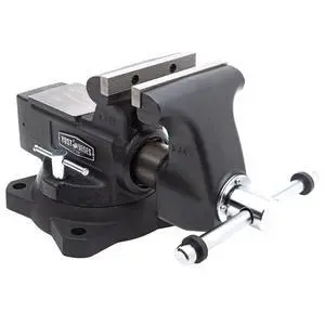 Yost HD550-C Heavy Duty 5-1/2 Inch Mechanics Work Bench Vise | Heavy Duty Woodworking & Metal Work Table with Secure Grip Swivel Base | 60,000 PSI Casting Iron Material with Extra-large Anvil Surface Yost HD550-C Heavy Duty 5-1/2 Inch Mechanics Work Bench Vise | Heavy Duty Woodworking & Metal Work Table with Secure Grip Swivel Base | 60,000 PSI Casting Iron Material with Extra-large Anvil Surface