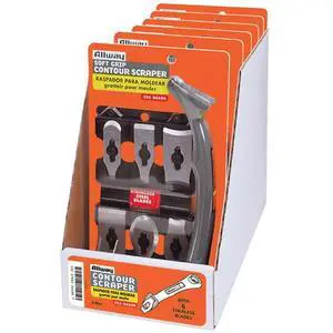 12-Pack of CS6 Tools Soft Grip Contour Scraper Set with 6 Blades 12-Pack of CS6 Tools Soft Grip Contour Scraper Set with 6 Blades