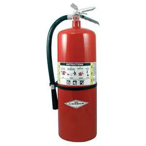 A411 20 lbs ABC Dry Chemical Fire Extinguisher with Wall Hanger A411 20 lbs ABC Dry Chemical Fire Extinguisher with Wall Hanger