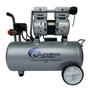 8010A 1.0 HP Ultra Quiet and Oil-Free Air Compressor, 8 Gallon Aluminum Tank, Lightweight with Wheels, 60 dBA Noise Level 8010A 1.0 HP Ultra Quiet and Oil-Free Air Compressor, 8 Gallon Aluminum Tank, Lightweight with Wheels, 60 dBA Noise Level