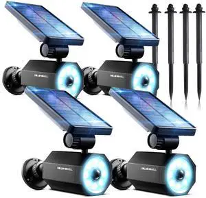 Bionic Spotlight Motion Solar Spot Lights Outdoor Waterproof, Landscape Lights, Outdoor Solar Yard Lights Weather Resistant, Super Bright LED Lights, for Garden, Lawn As Seen On TV Bionic Spotlight Motion Solar Spot Lights Outdoor Waterproof, Landscape Lights, Outdoor Solar Yard Lights Weather Resistant, Super Bright LED Lights, for Garden, Lawn As Seen On TV