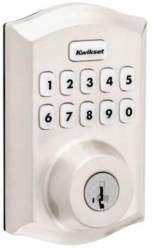 Home Connect 620 Smart Lock Deadbolt with Z-Wave Technology, Works with Ring Alarm, Samsung Smartthings and More, Z-Wave Hub Required, Traditional Design in Satin Nickel Home Connect 620 Smart Lock Deadbolt with Z-Wave Technology, Works with Ring Alarm, Samsung Smartthings and More, Z-Wave Hub Required, Traditional Design in Satin Nickel