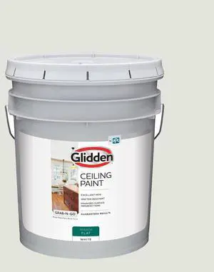 Interior Latex Ceiling Paint, White, Flat, 5 gal Interior Latex Ceiling Paint, White, Flat, 5 gal