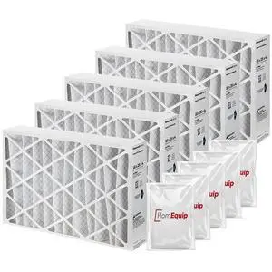 Furnace Filters 16x25x4 - HVAC Air Filter Replacement FC100A1029 Merv 11 with Easy Disposal Bag (5 Pack) Furnace Filters 16x25x4 - HVAC Air Filter Replacement FC100A1029 Merv 11 with Easy Disposal Bag (5 Pack)