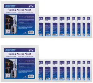 Access Panels Spring-Fit 8"x8" (External 10"x10") Square (2) Access Panels Spring-Fit 8"x8" (External 10"x10") Square (2)