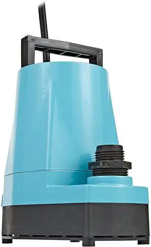 5-MSP 115-Volt 1/6 HP, 1200 GPH Manual Aluminum Utility Pump, 25-Ft. Cord, Blue, 505025 5-MSP 115-Volt 1/6 HP, 1200 GPH Manual Aluminum Utility Pump, 25-Ft. Cord, Blue, 505025
