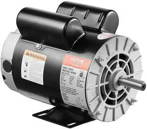 3.7HP Air Compressor Motor, 3450RPM Electric Motor, 230V 17.2 Amps, 5/8" Keyed Shaft 56 Frame, 1.88" Shaft Length, Single Phase, CCW/CW Rotation (Factory Setting is CCW) 3.7HP Air Compressor Motor, 3450RPM Electric Motor, 230V 17.2 Amps, 5/8" Keyed Shaft 56 Frame, 1.88" Shaft Length, Single Phase, CCW/CW Rotation (Factory Setting is CCW)