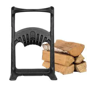 King XL Firewood Kindling Splitter Extra-Large Cast Iron Wood Splitting Wedge, 9" Safety Ring, Extra Large 17" Height, No Axe Needed, Made in Australia King XL Firewood Kindling Splitter Extra-Large Cast Iron Wood Splitting Wedge, 9" Safety Ring, Extra Large 17" Height, No Axe Needed, Made in Australia